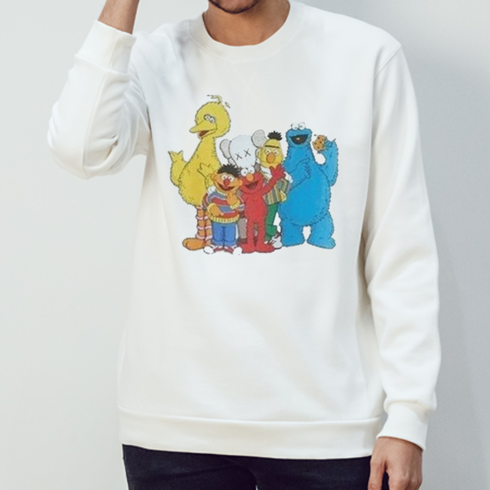 KAWS x Uniqlo x Sesame Street Group #2 2022 Shirt