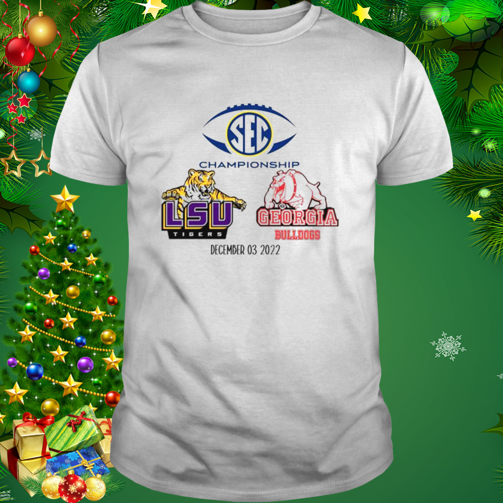 LSU vs Georgia 2022 SEC Championship shirt 1 Unisex shirt