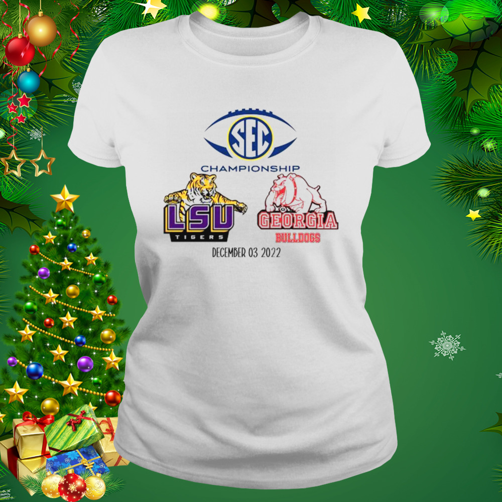 LSU vs Georgia 2022 SEC Championship shirt 2 Women's shirt