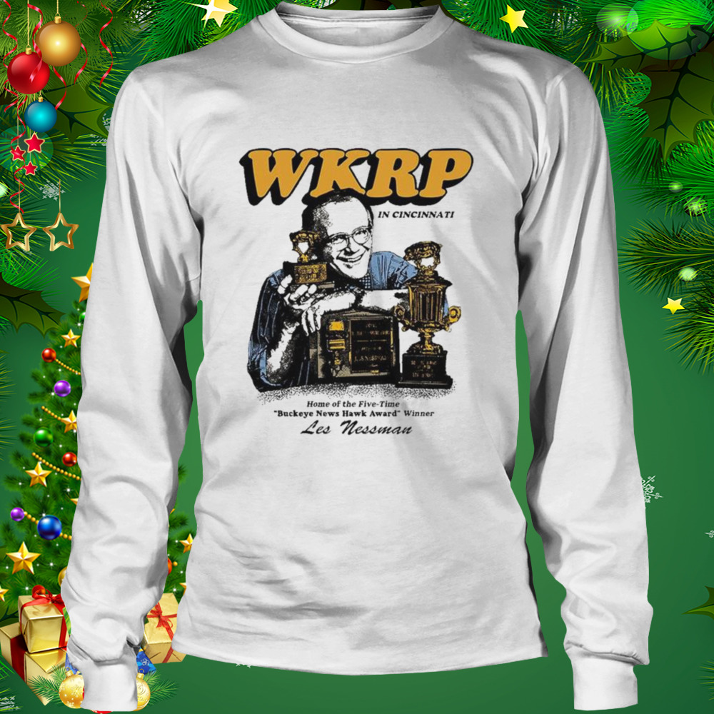 Les Nessman Award Winner in Cincinnati shirt 3 Longsleeve shirt