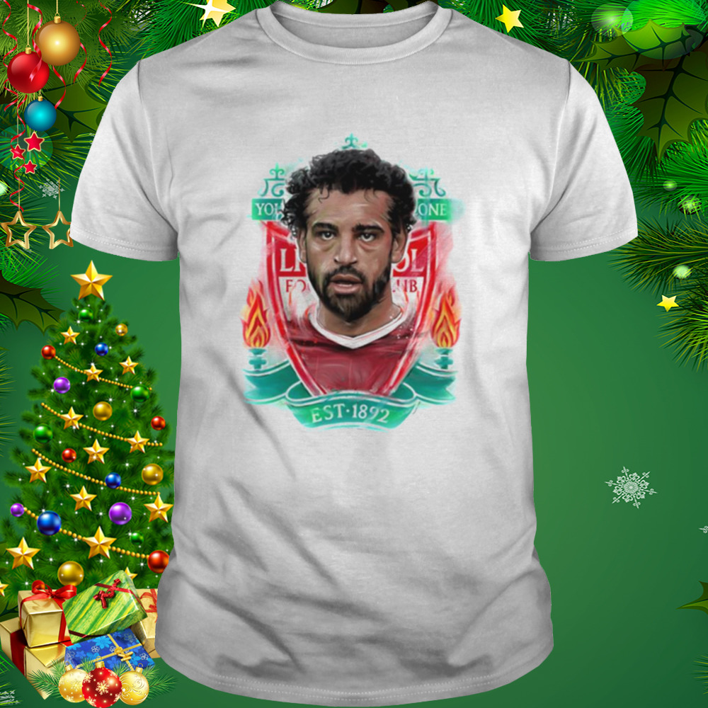 Liverpool Watercolor Mohamed Salah shirt 1 Unisex shirt