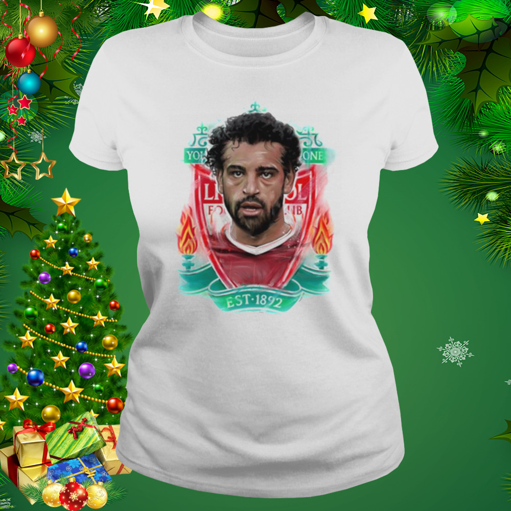 Liverpool Watercolor Mohamed Salah shirt 2 Women's shirt