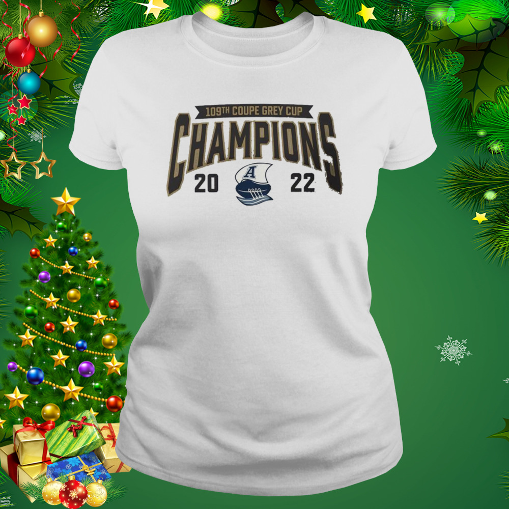 Nice toronto Argonauts 109th Coupe Grey Cup Champions 2022 Shirt 2 Women's shirt