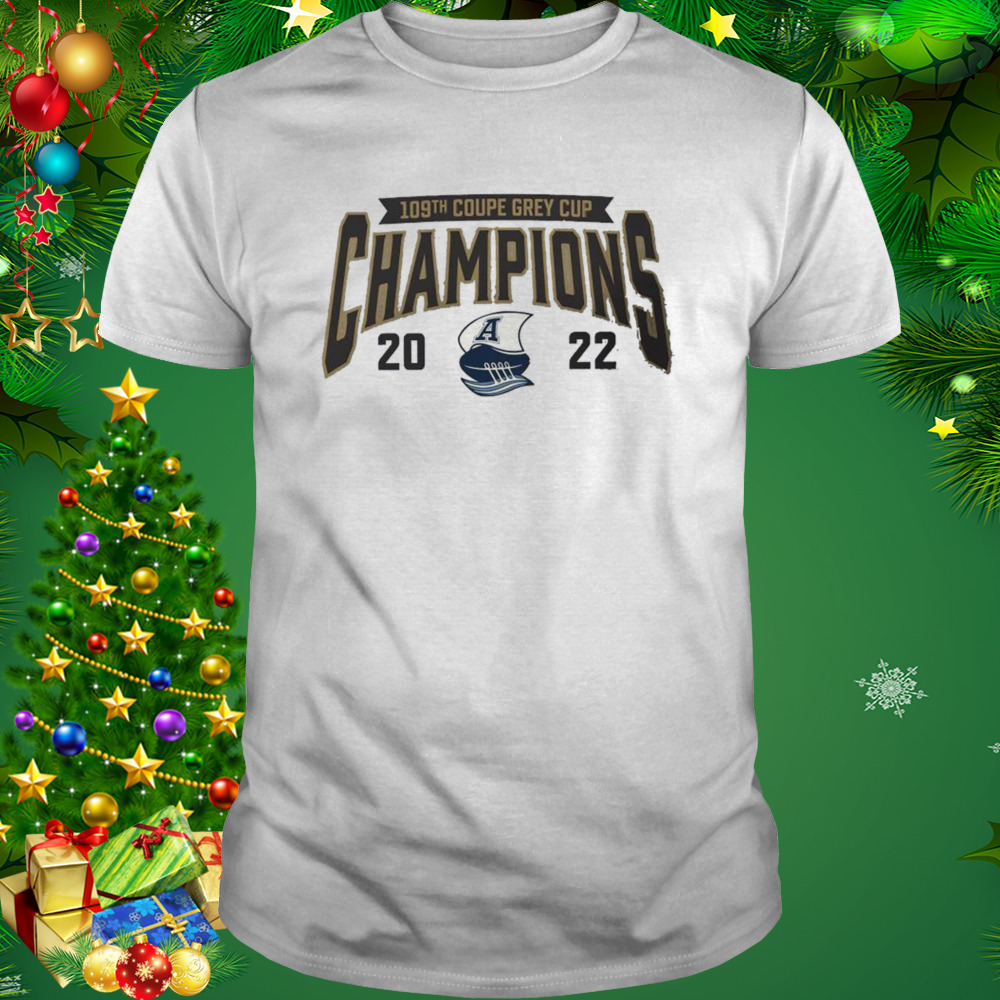 Nice toronto Argonauts 109th Coupe Grey Cup Champions 2022 Shirt 1 Unisex shirt