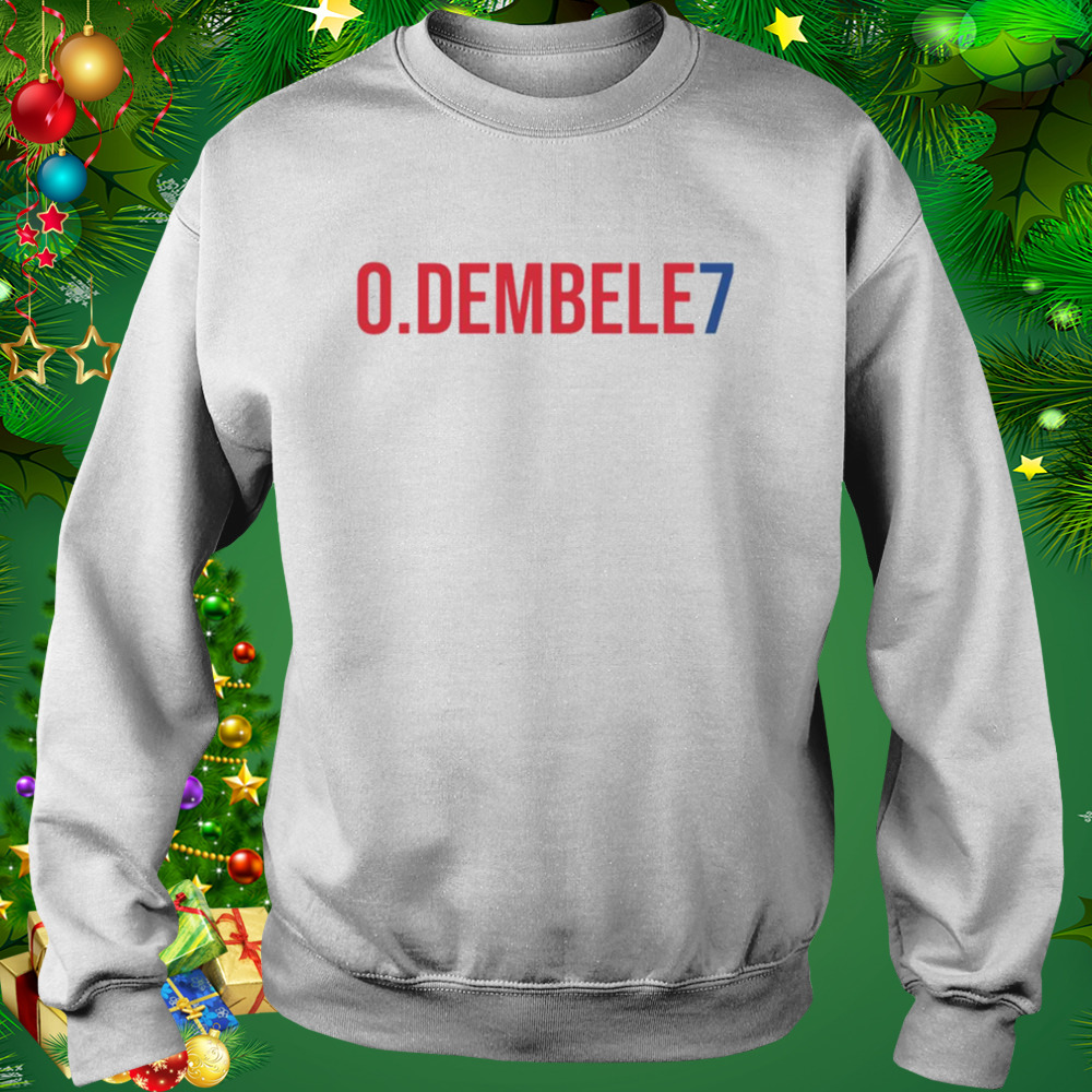 O Dembele 7 2223 Season Barcelona shirt 4 Sweat shirt