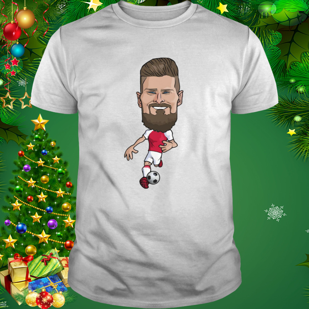 Olivier Giroud Big Head Chibi Football shirt 1 Unisex shirt