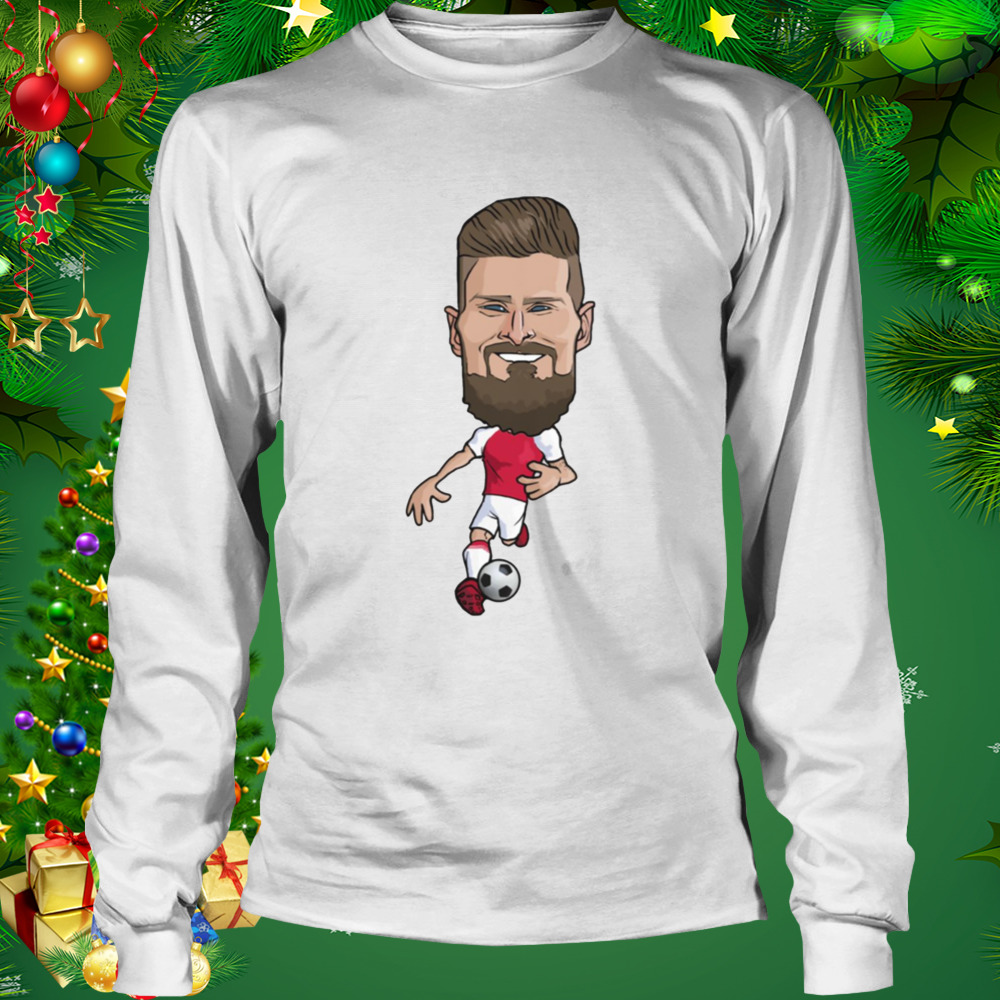 Olivier Giroud Big Head Chibi Football shirt 3 Longsleeve shirt