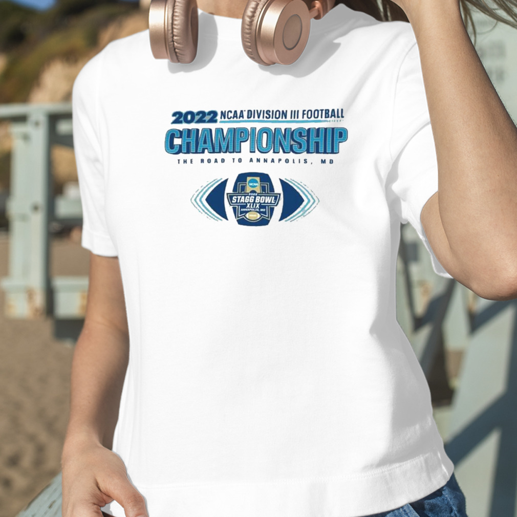 2022 Ncaa Division Iii Football 1st Round Championship Shirt