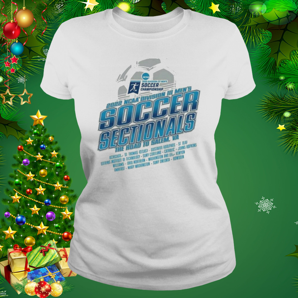 Original 2022 NCAA Division III Men’s Soccer Sectionals Shirt 2 Women's shirt