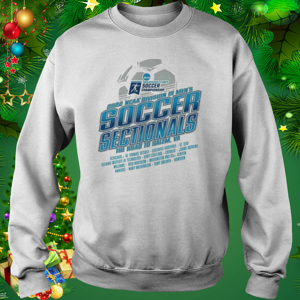 Original 2022 NCAA Division III Men’s Soccer Sectionals Shirt 4 Sweat shirt