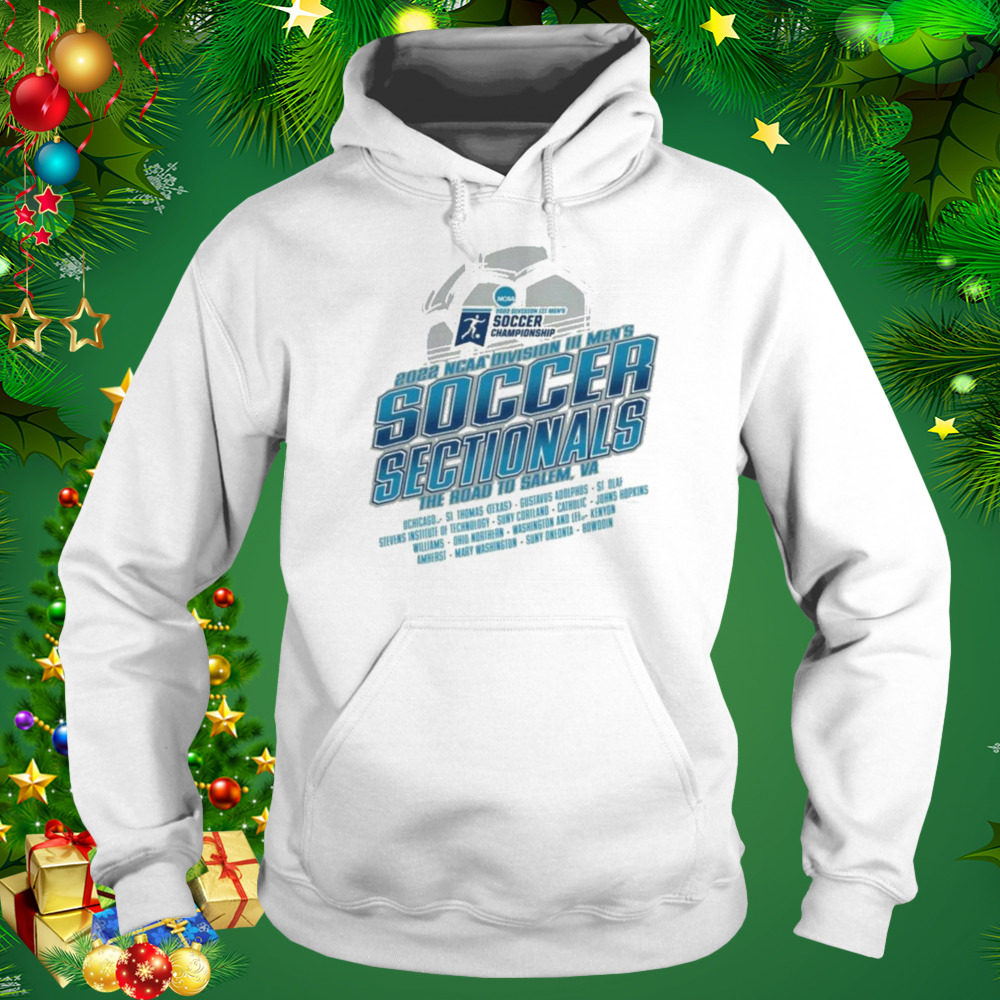 Original 2022 NCAA Division III Men’s Soccer Sectionals Shirt 5 Hoodie shirt