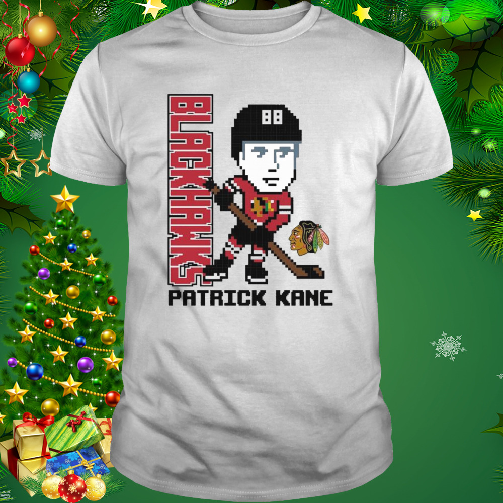 Patrick kane chicago blackhawks pixel player shirt 1 Unisex shirt