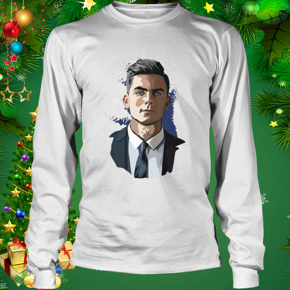 Paulo Dybala In Suit Cool Fanart shirt 3 Longsleeve shirt