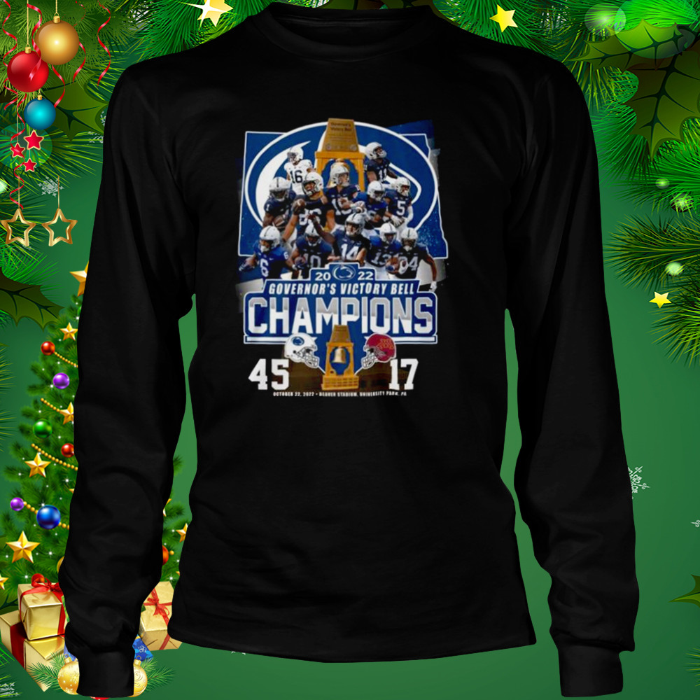 Penn State Nittany Lions vs Minnesota Golden Gophers Governor’s Victory Bell Champions 45-27 shirt 3 Longsleeve tshirt