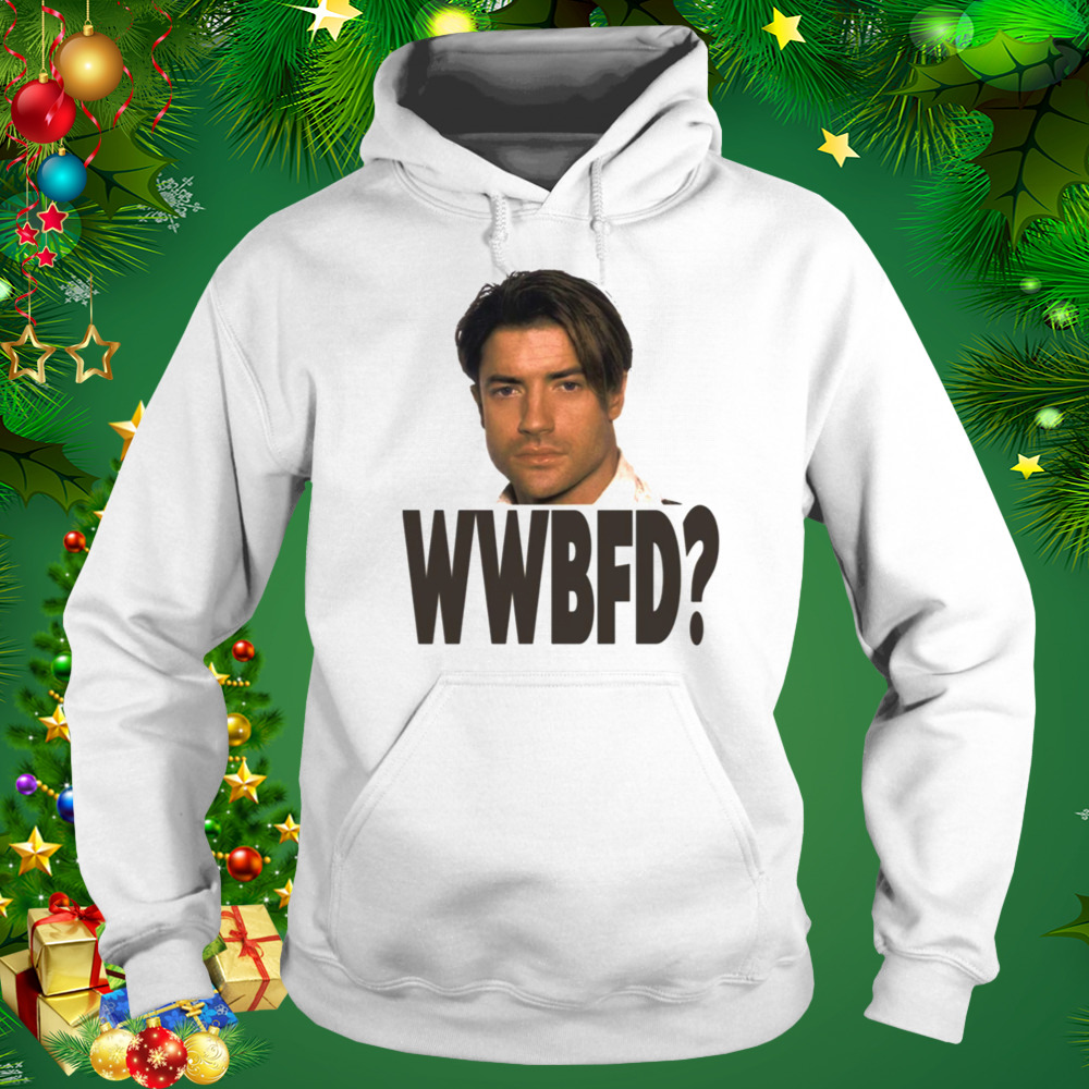 Portrait Brendan Fraser Wwbfd shirt 5 Hoodie shirt