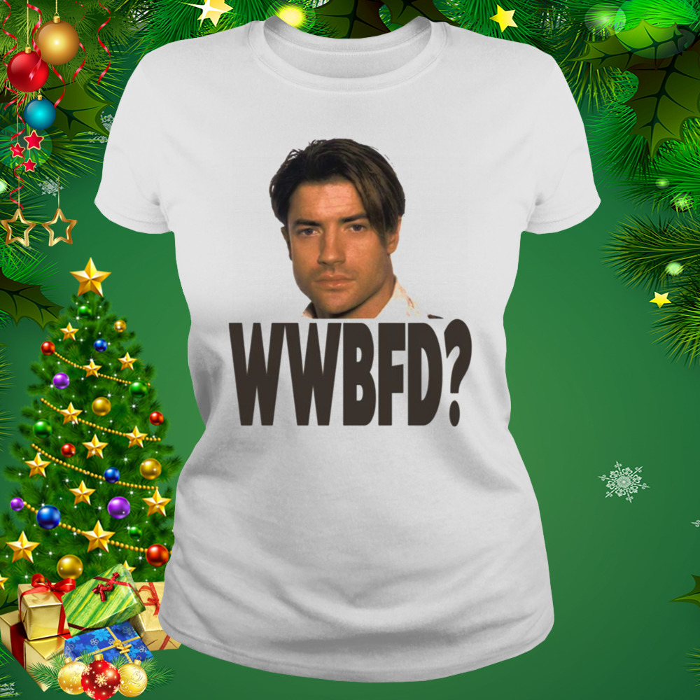 Portrait Brendan Fraser Wwbfd shirt 2 Women's shirt