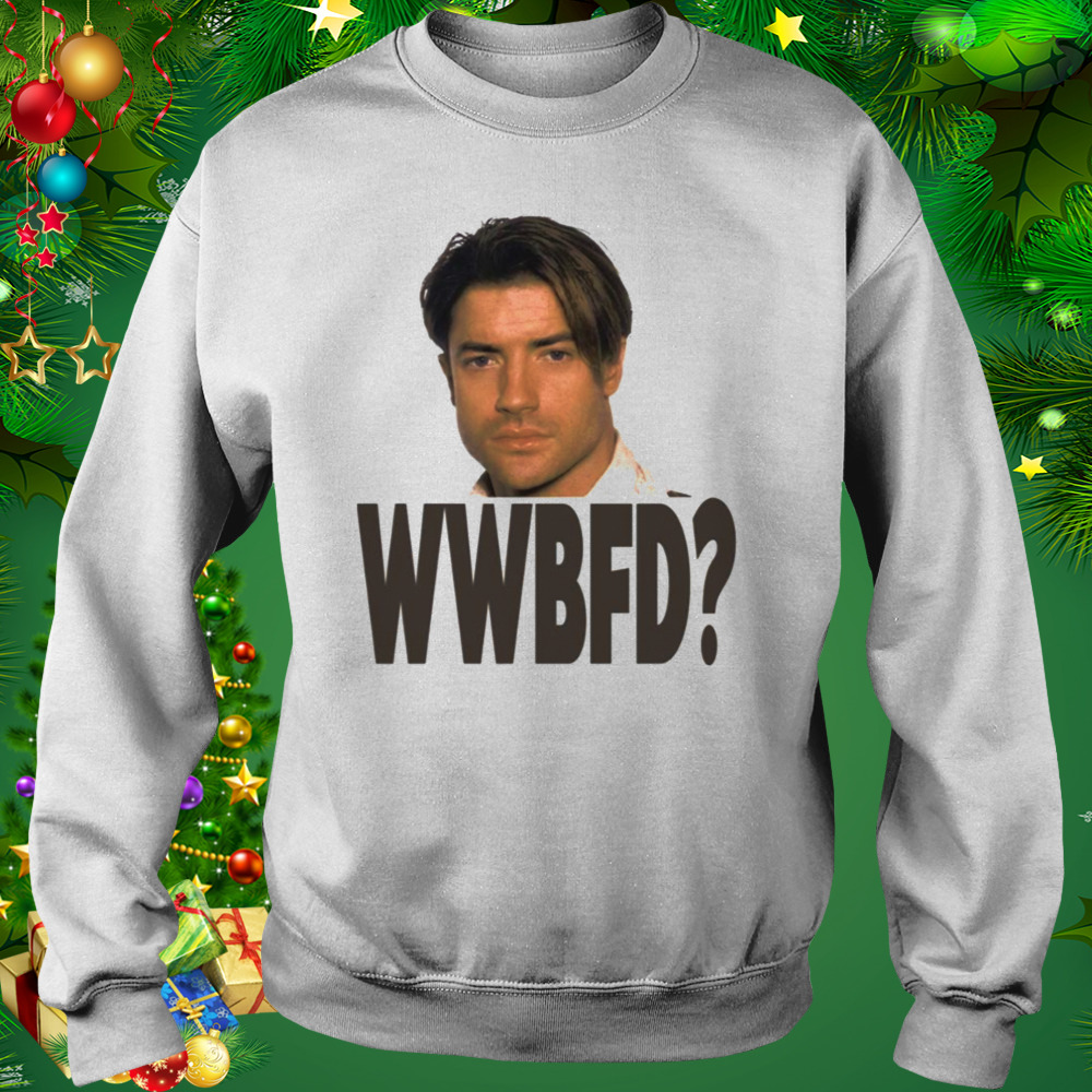 Portrait Brendan Fraser Wwbfd shirt 4 Sweat shirt