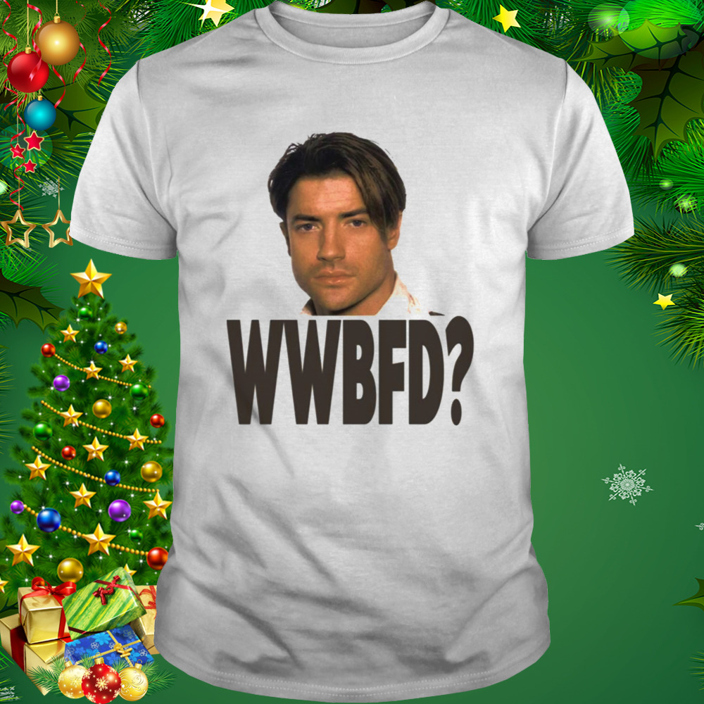Portrait Brendan Fraser Wwbfd shirt