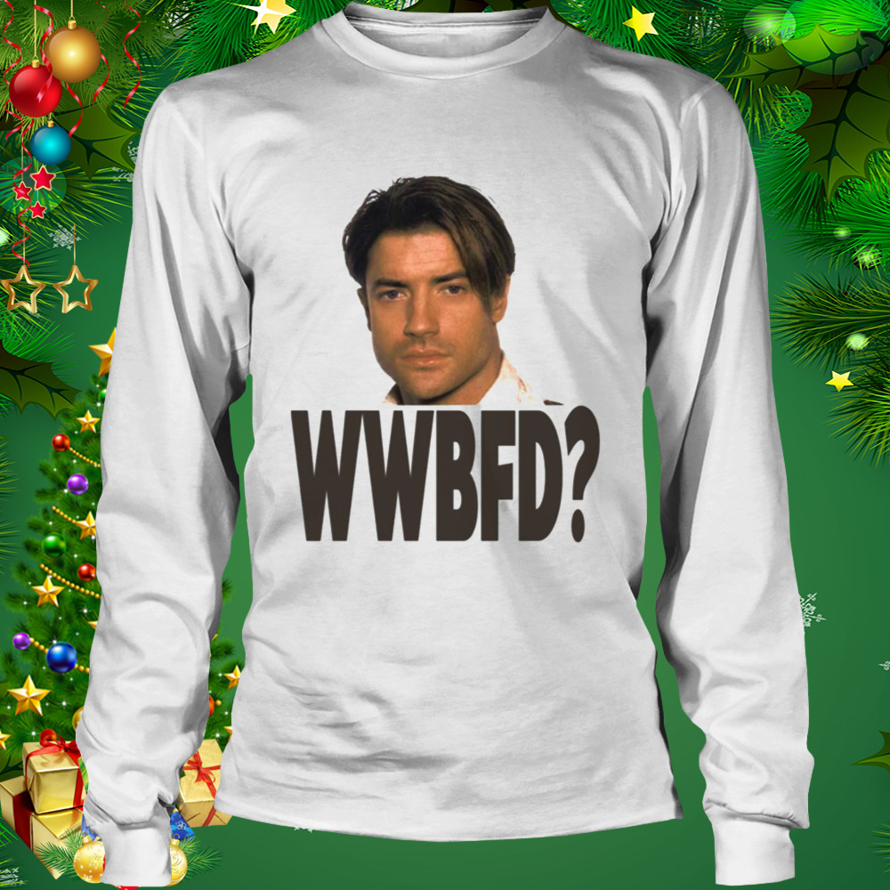 Portrait Brendan Fraser Wwbfd shirt 3 Longsleeve shirt