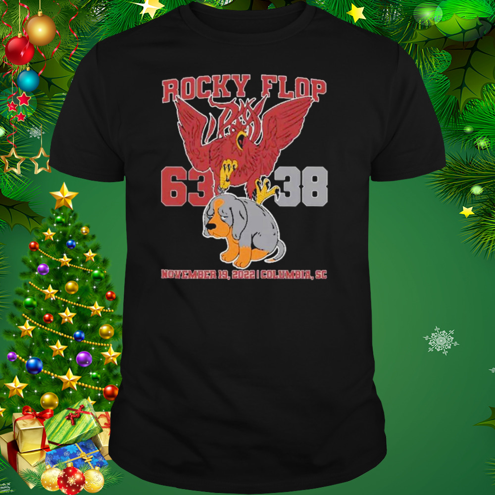 ROCKY FLOP South carolina 63-38 Tennessee Shirt 1 Unisex tshirt