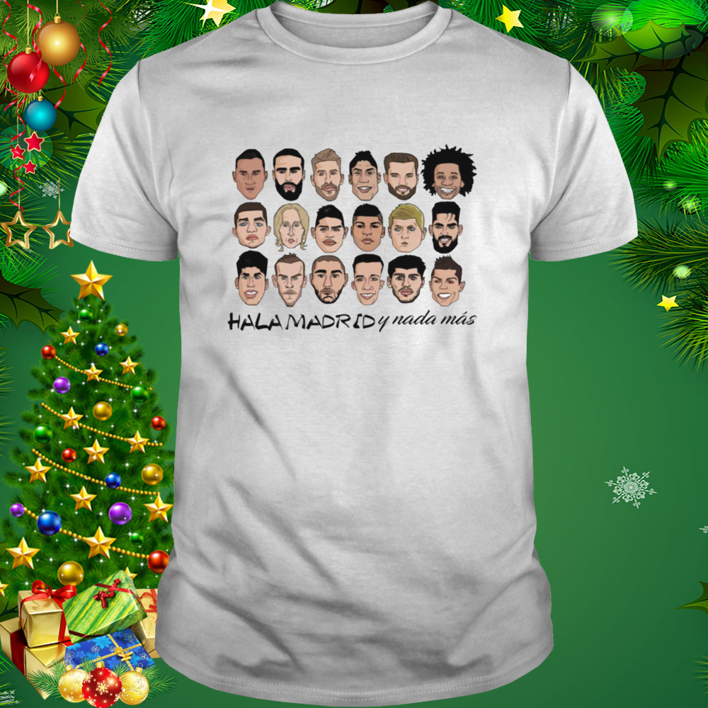Real Madrid 2017 Squad Members shirt