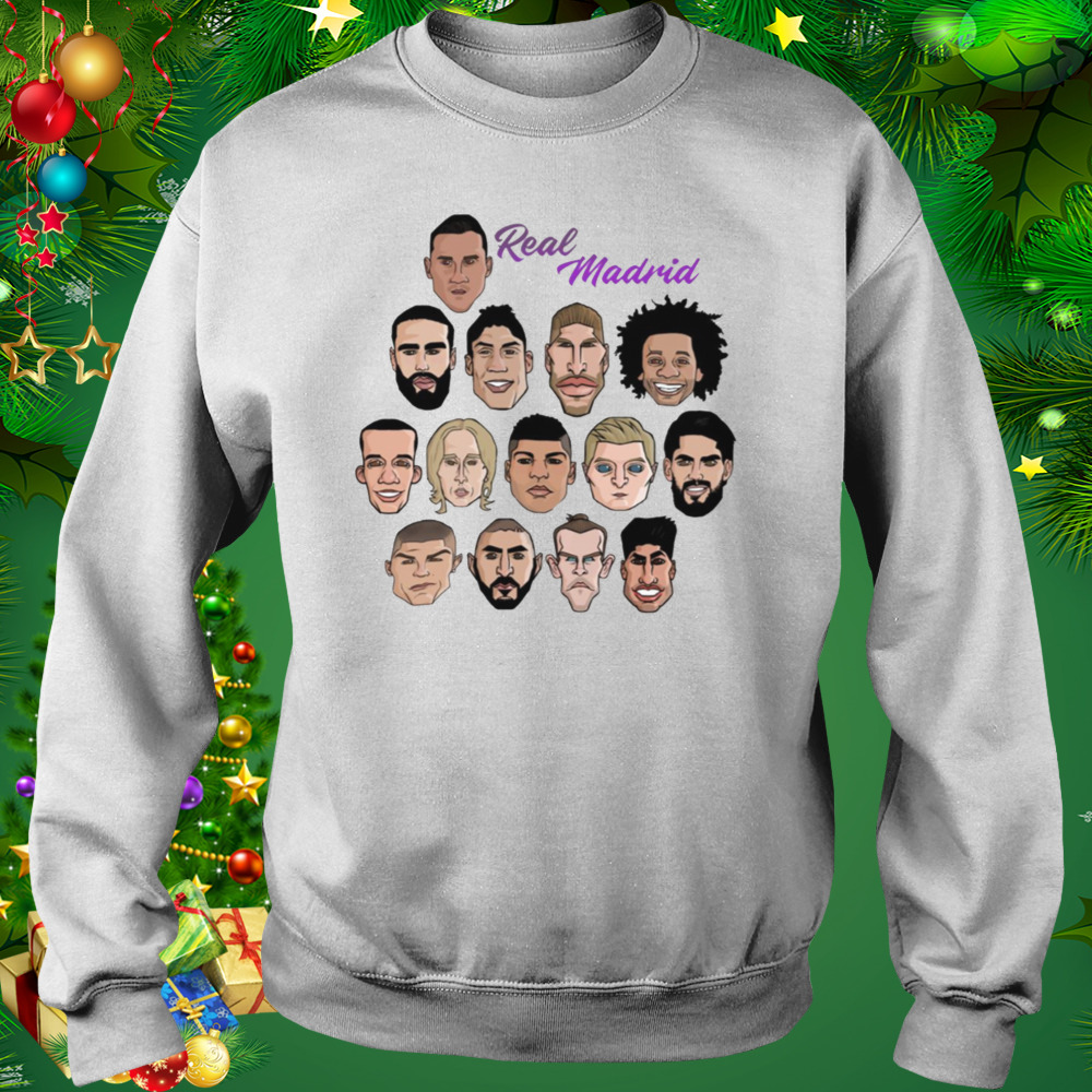 Real Madrid 2018 Squad shirt 4 Sweat shirt