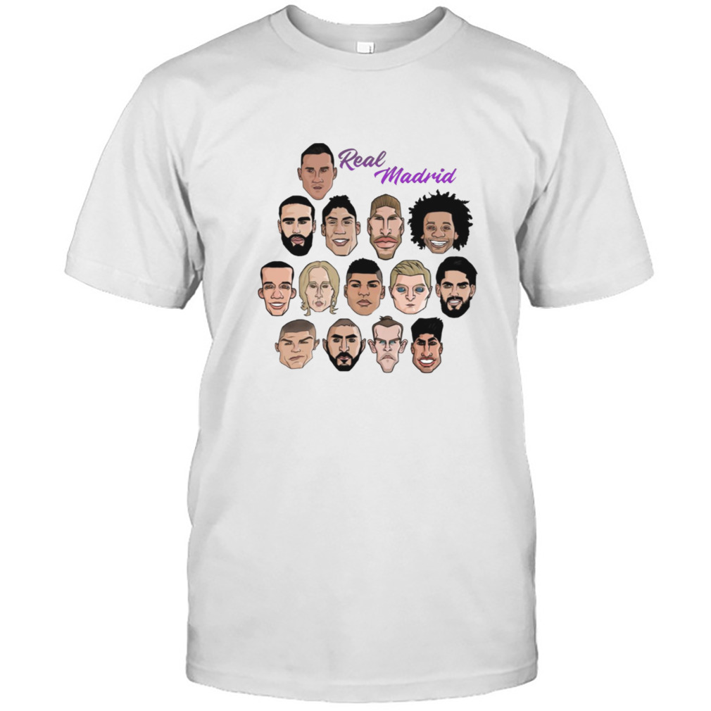 Real Madrid 2018 Squad shirt