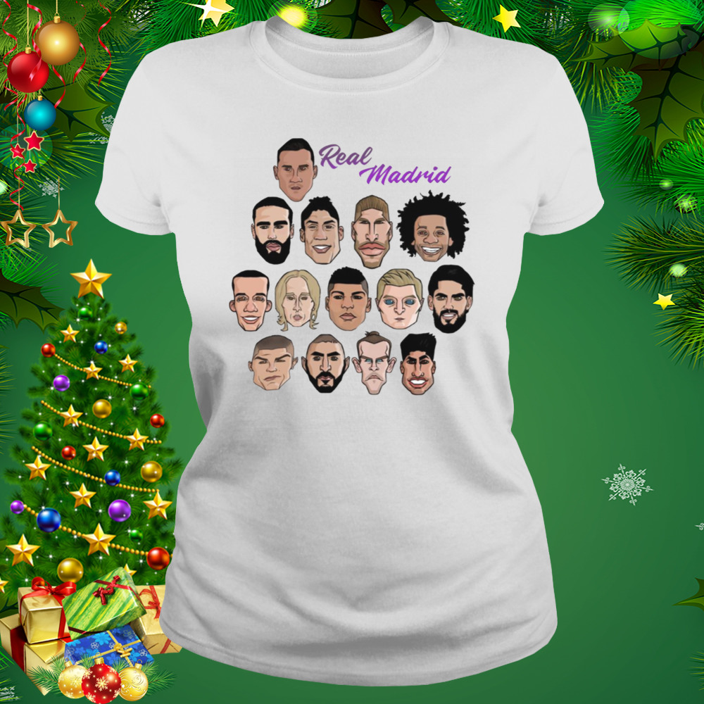 Real Madrid 2018 Squad shirt 2 Women's shirt