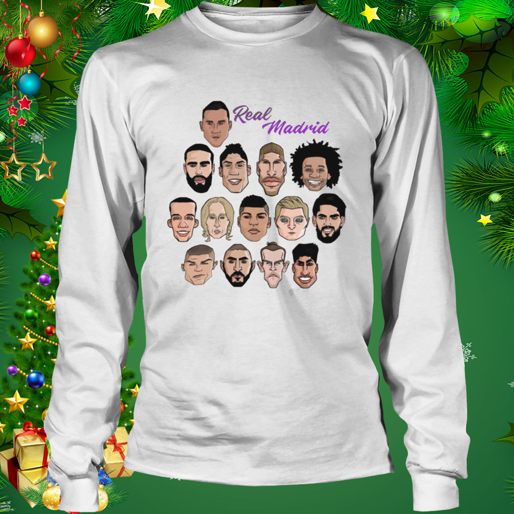 Real Madrid 2018 Squad shirt 3 Longsleeve shirt