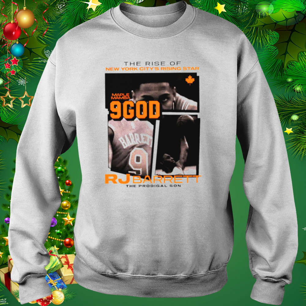Rj Barrett 9 God The Rise Of New York City’s Rising Star shirt 4 Sweat shirt