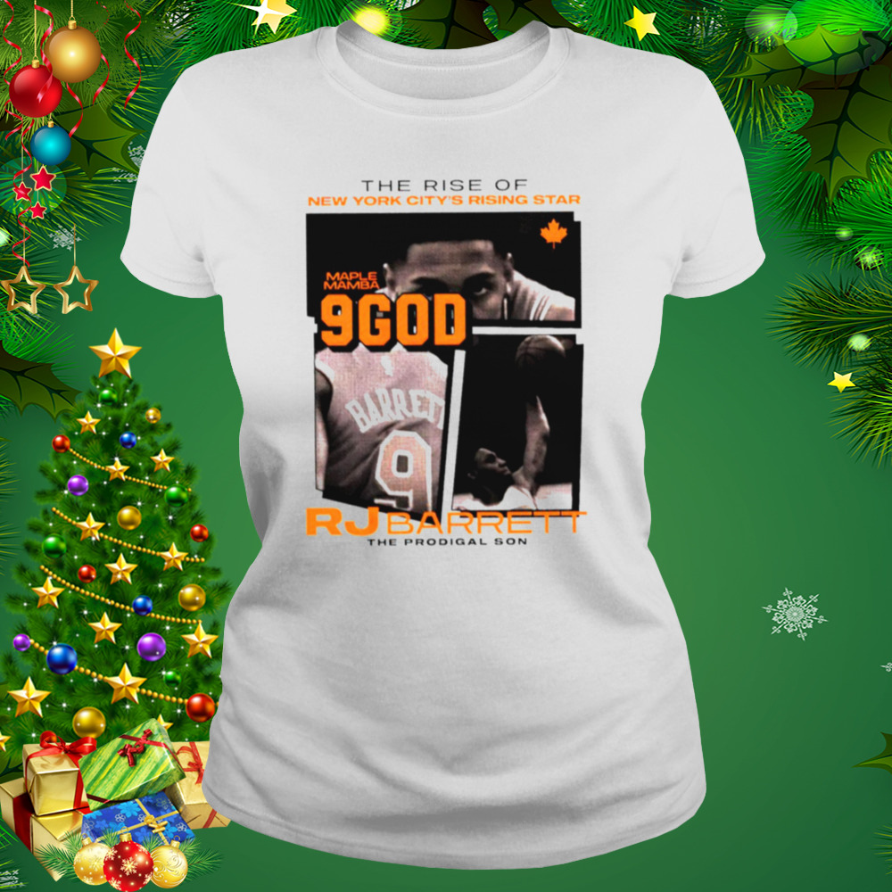 Rj Barrett 9 God The Rise Of New York City’s Rising Star shirt 2 Women's shirt