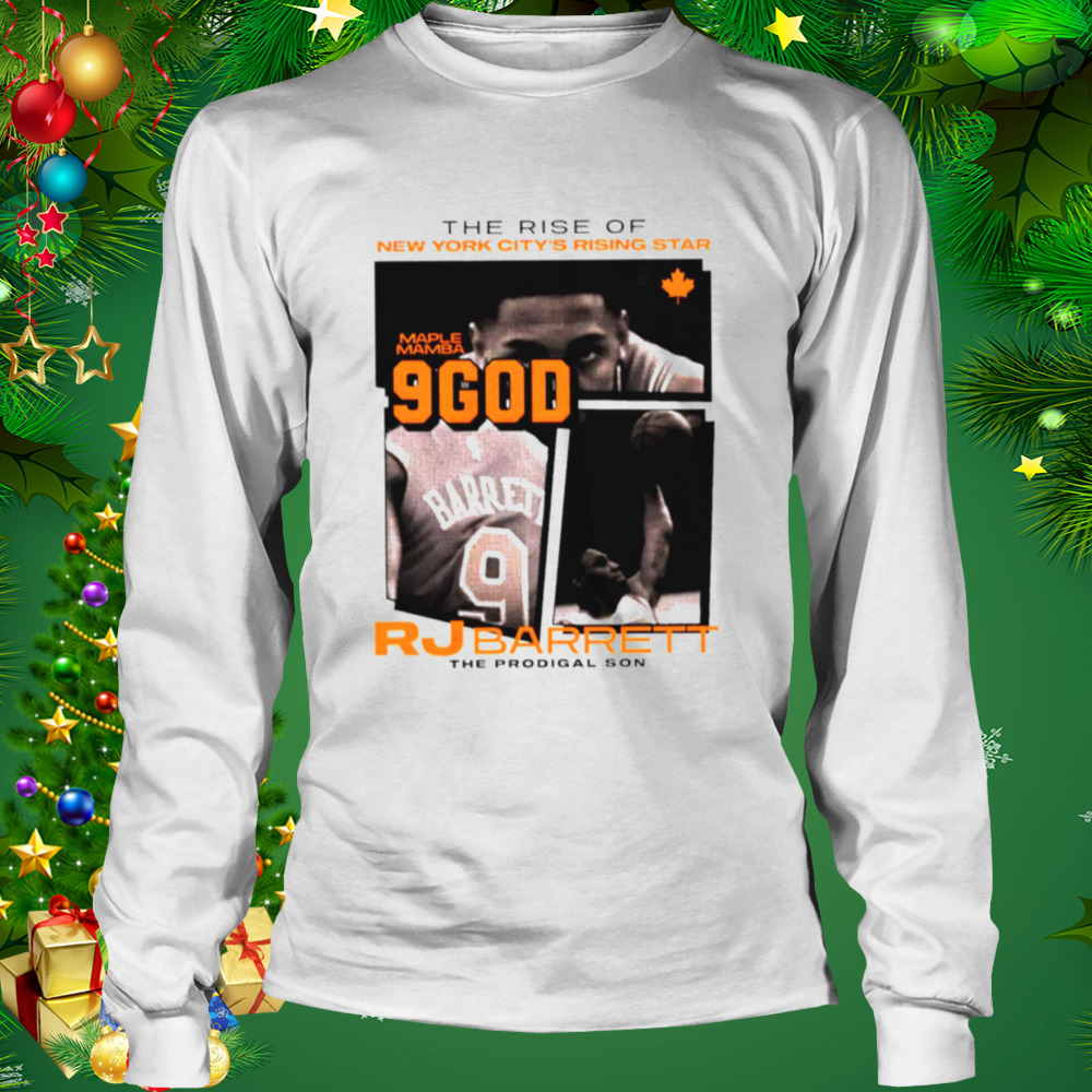 Rj Barrett 9 God The Rise Of New York City’s Rising Star shirt 3 Longsleeve shirt