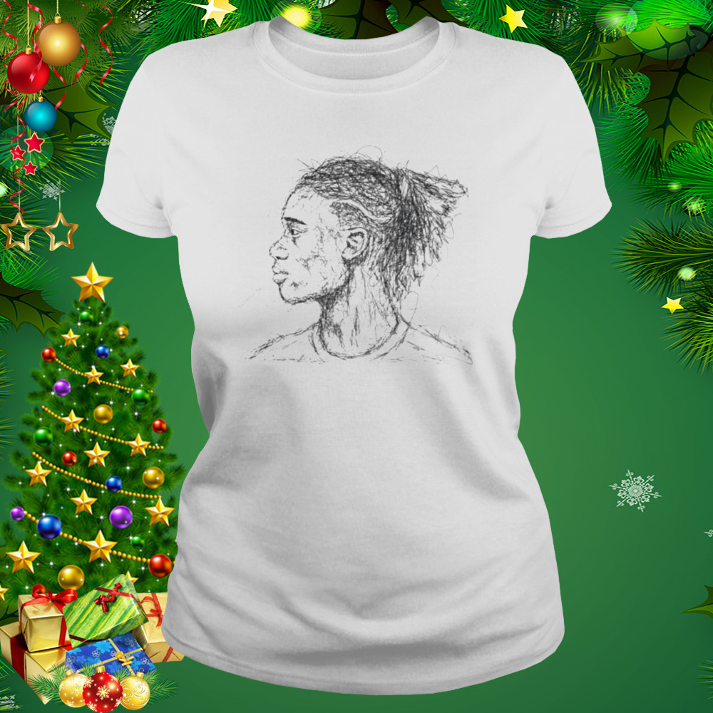 Scribble Art Eduardo Camavinga shirt 2 Women's shirt