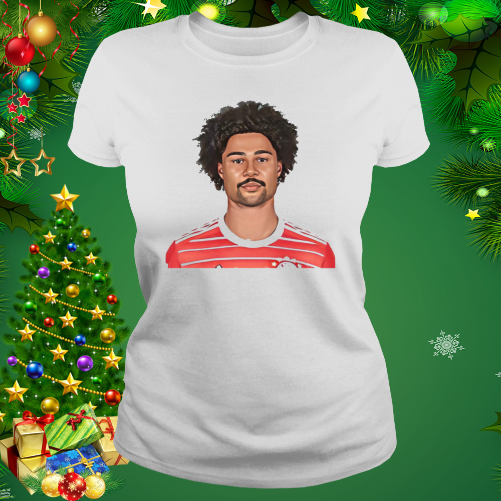Serge Gnabry Funny Animated Portrait shirt 2 Women's shirt