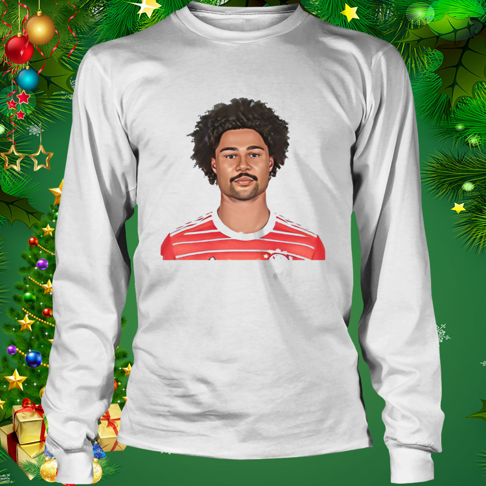 Serge Gnabry Funny Animated Portrait shirt 3 Longsleeve shirt