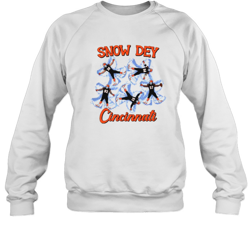 Cincinnati Bengals Snow Dey Cincinnati Christmas Shirt, hoodie