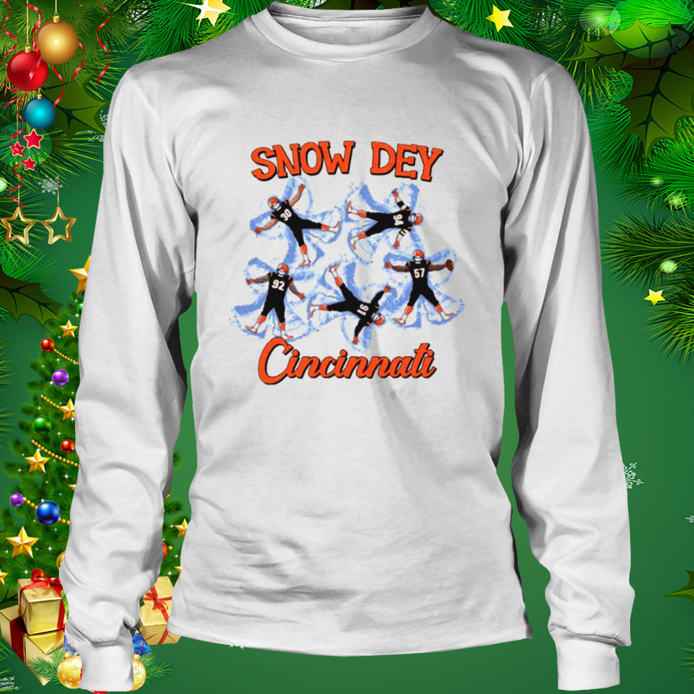 Snow Dey Cincinnati Football shirt 3 Longsleeve shirt