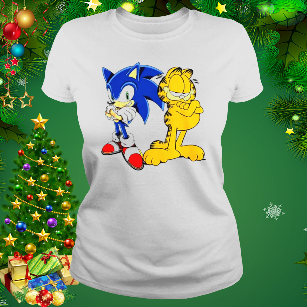 Sonic and Garfield shirt 2 Women's shirt