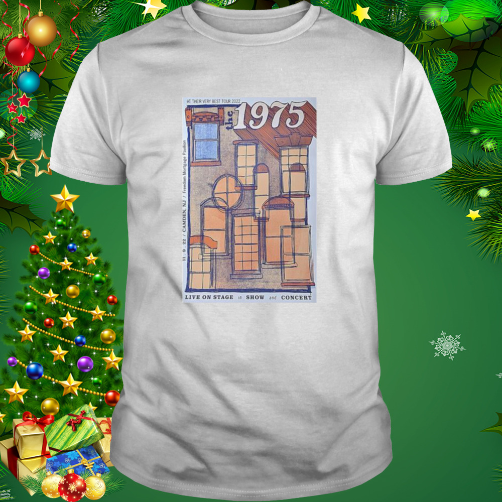 The 1975 camden nj nov 9th 2022 freedom mortgage pavilion shirt 1 Unisex shirt