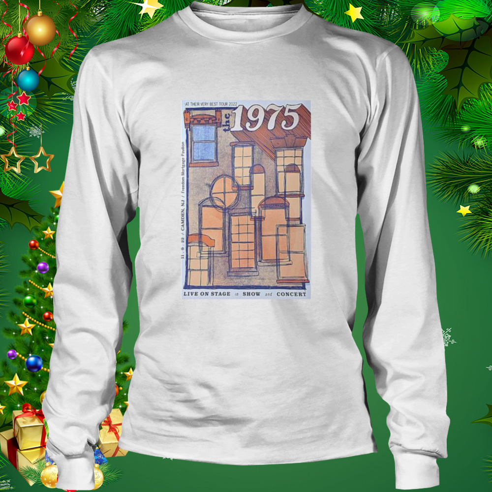 The 1975 camden nj nov 9th 2022 freedom mortgage pavilion shirt 3 Longsleeve shirt