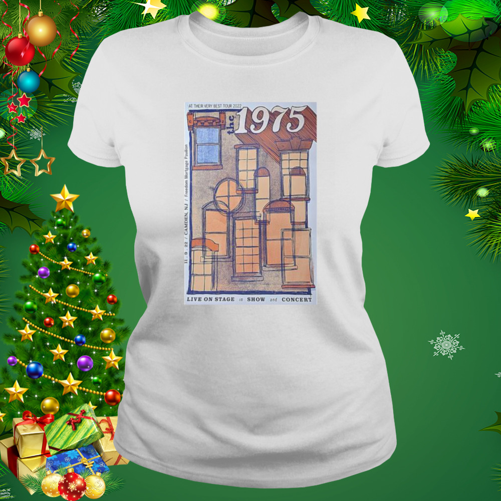 The 1975 camden nj nov 9th 2022 freedom mortgage pavilion shirt 2 Women's shirt
