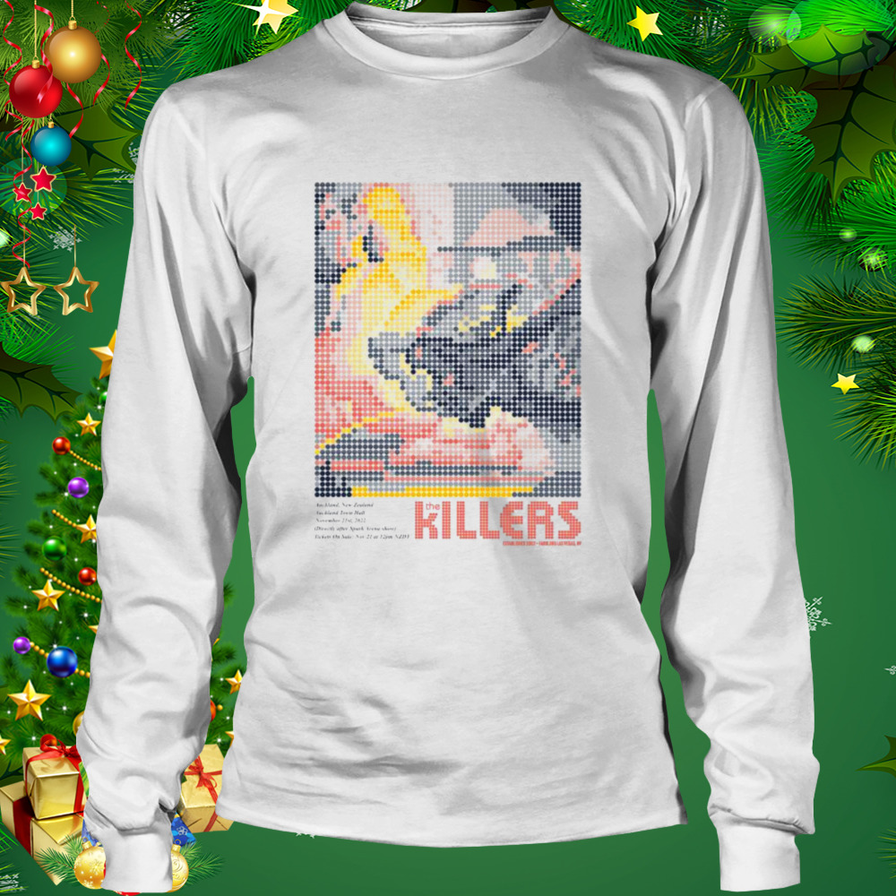 The killers auckland nz nov 21th 2022 auckland town hall new zealand established fabulous las vega shirt 3 Longsleeve shirt