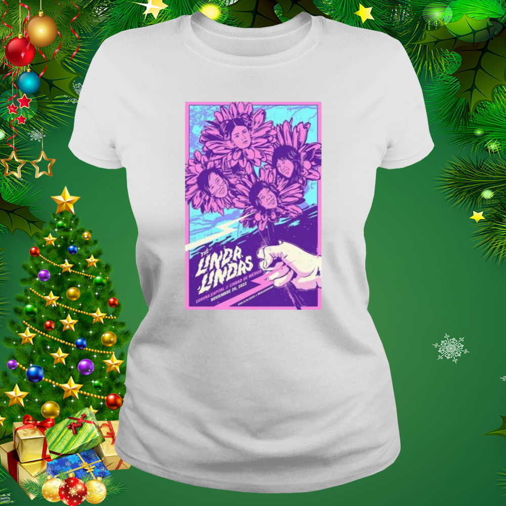 The linda lindas nov 20 2022 corona capital ciudad de mexico shirt 2 Women's shirt