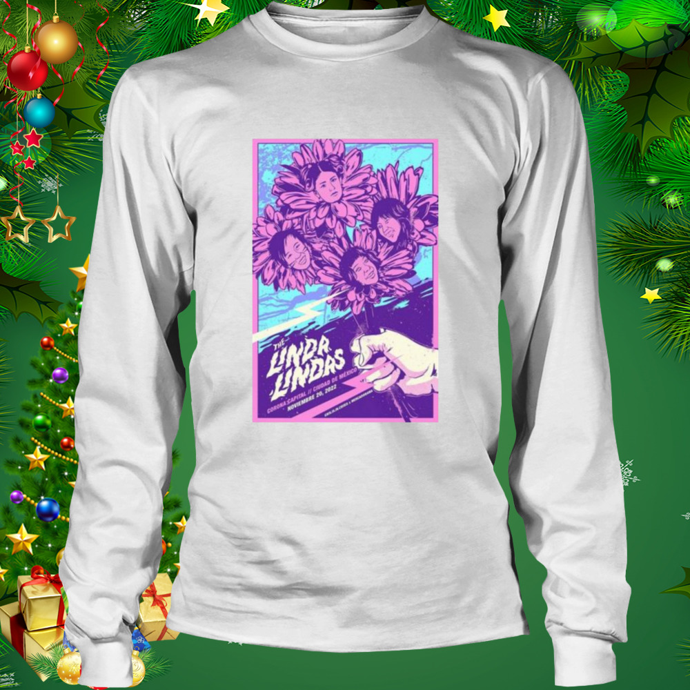 The linda lindas nov 20 2022 corona capital ciudad de mexico shirt 3 Longsleeve shirt