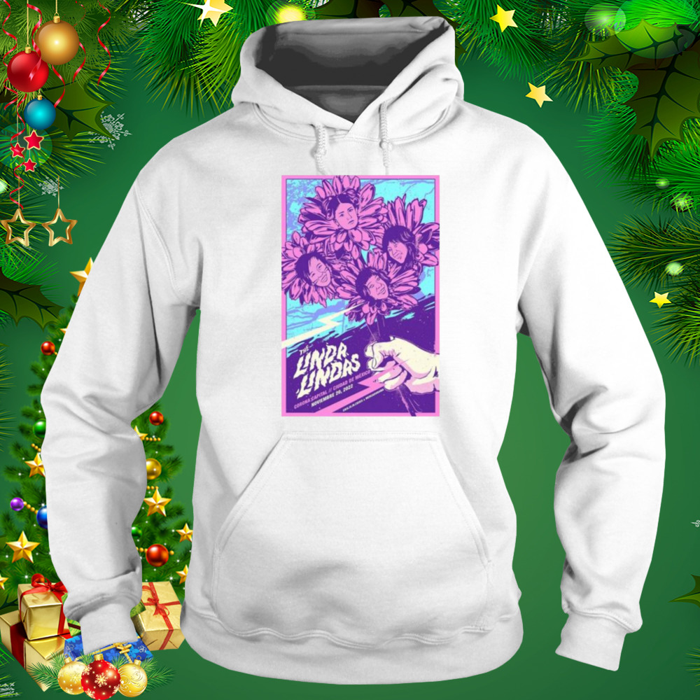 The linda lindas nov 20 2022 corona capital ciudad de mexico shirt 5 Hoodie shirt