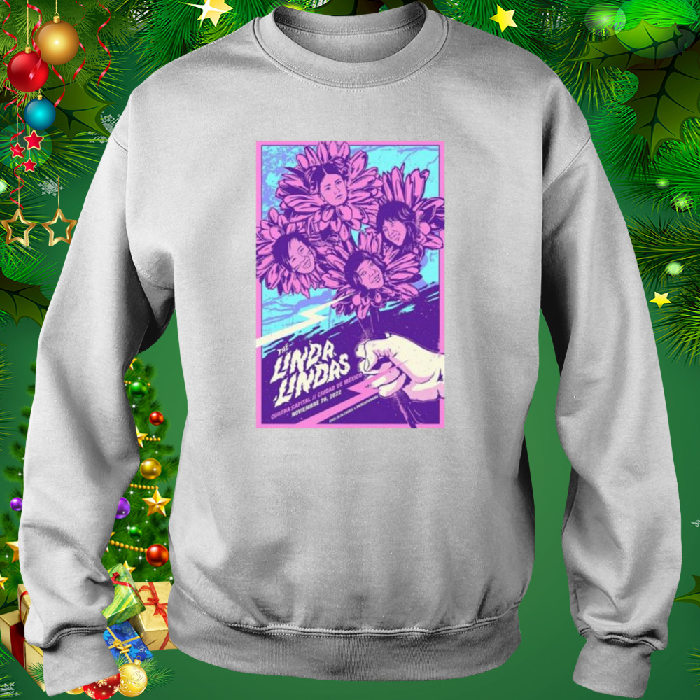 The linda lindas nov 20 2022 corona capital ciudad de mexico shirt 4 Sweat shirt