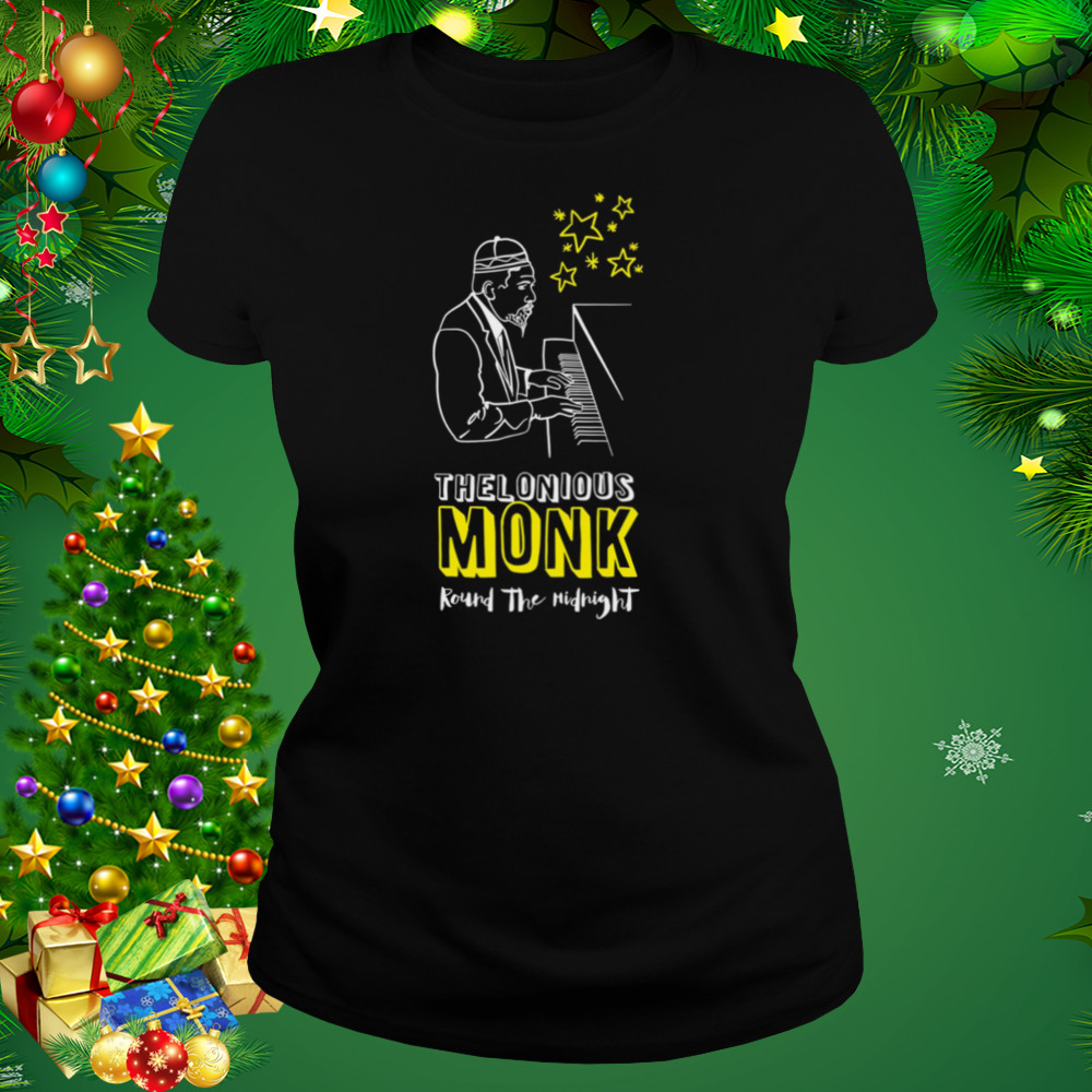 Thelonious Monk Giants Of American Music Round The Mindnight shirt 2 Women's tshirt
