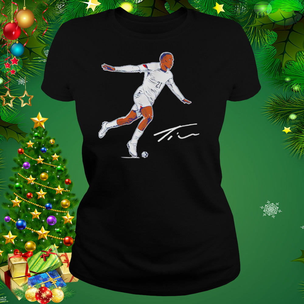Timothy Weah Goal Celebration signature shirt 2 Women's tshirt