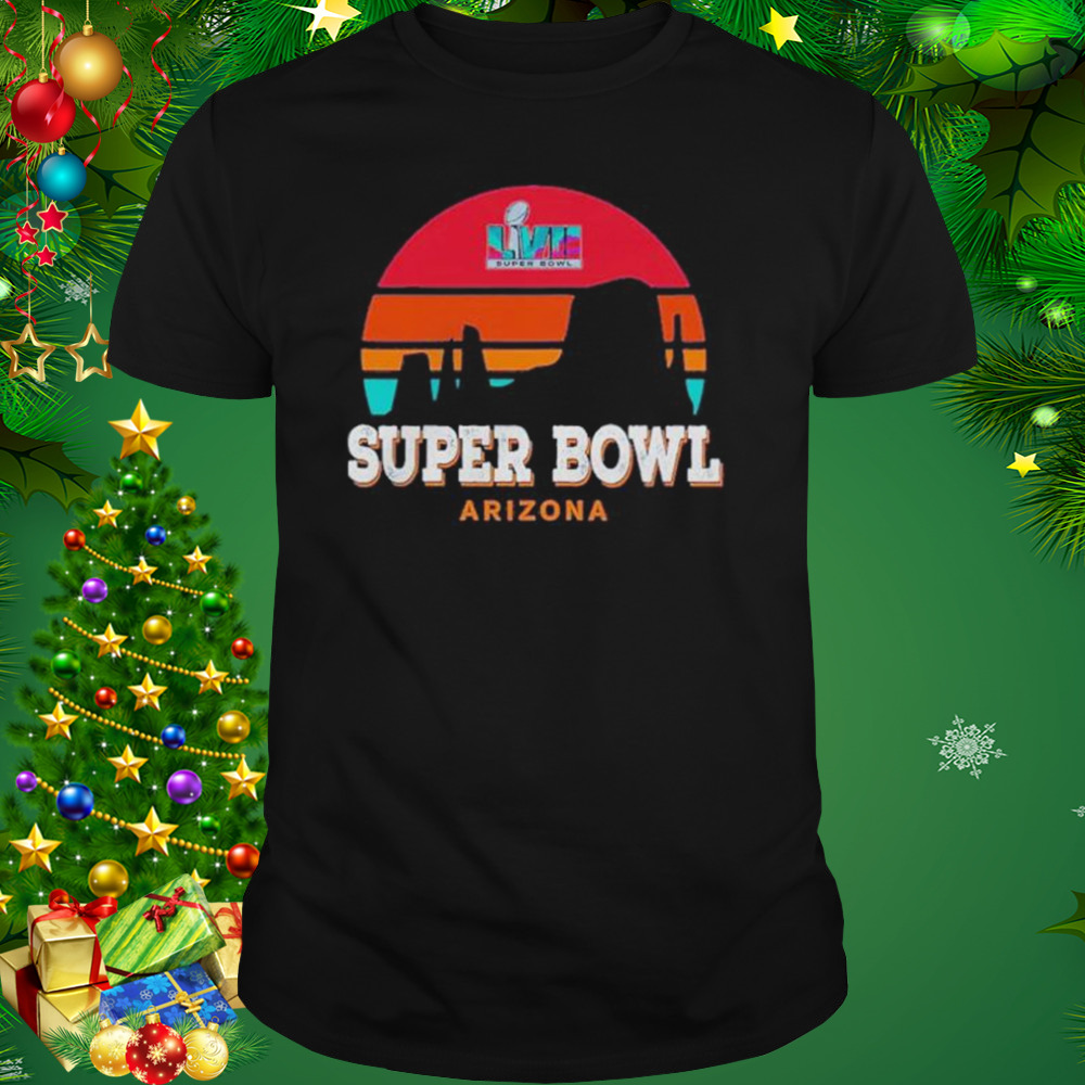 Toddler Navy Super Bowl LVII Rainbow vintage 2022 shirt 1 Unisex tshirt