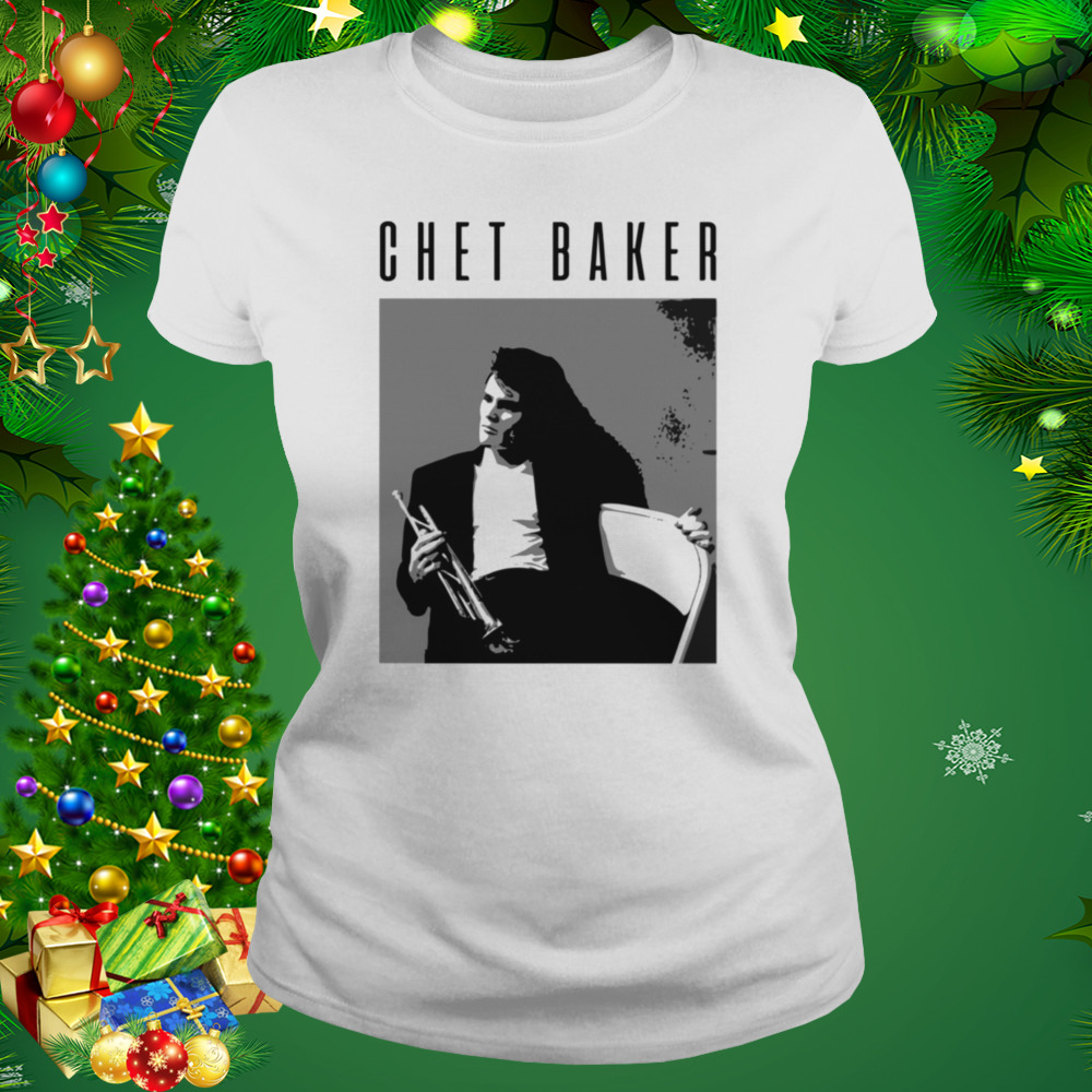 Tribute To Chet Baker Black And White shirt 2 Women's shirt